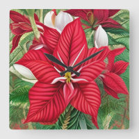 Amaryllis Poinsettia Hybrid AI Art