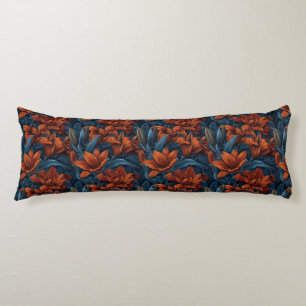 Amaryllis Print Room Decor Hawaiian Down Body Cushion