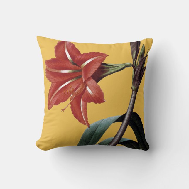 Amaryllis Striped Cushion (Front)