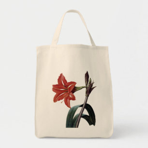 Amaryllis Striped Tote Bag