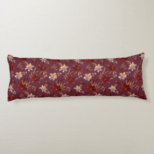 Amaryllis Texture Aesthetic Decor Victorian Nexk Body Cushion