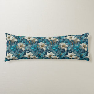 Amaryllis Texture Aesthetic Decor Victorian Nexk Body Cushion