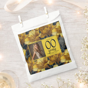 Amaryllis Theme 50Th Birthday Gift For Girlfriend Favour Bags