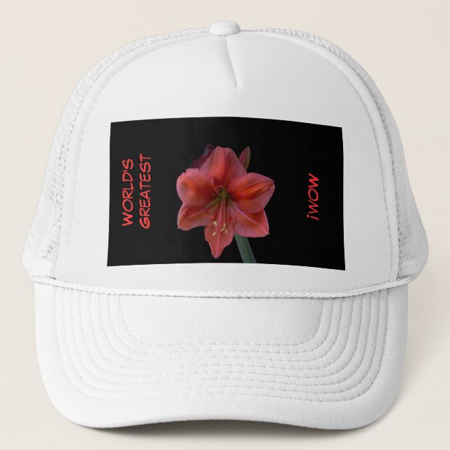 Amaryllis Trucker Hat (Front)
