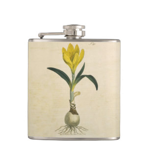 Amaryllis Tulip Botanical Garden Flower Hip Flask