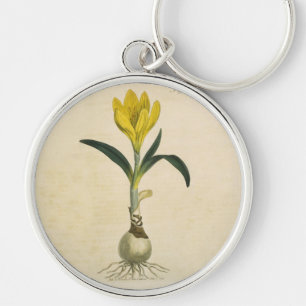 Amaryllis Tulip Botanical Garden Flower Key Ring