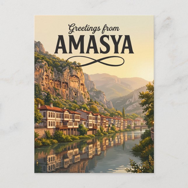 Amasya Turkey Postcard (Front)