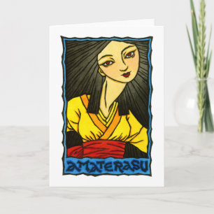 Amaterasu Greeting Card