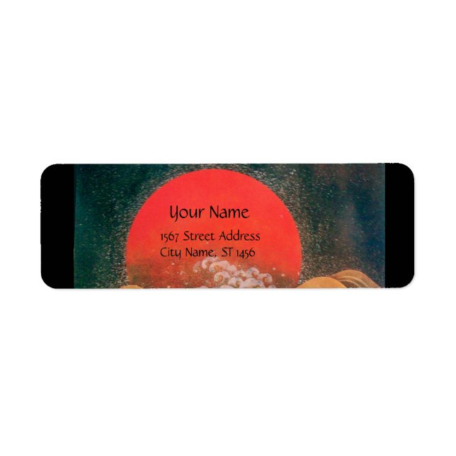 AMATERASU , SUN GODDESS Red Brown (Front)