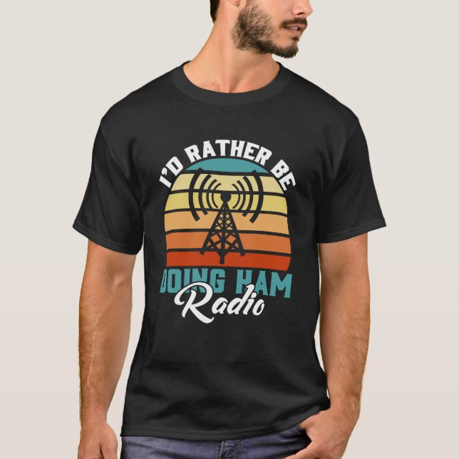Amateur Ham Radio T-Shirt (Front)