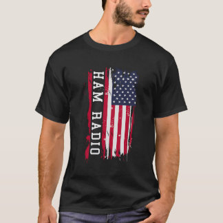 Amateur Ham Radio Usa Radio Dj T-Shirt
