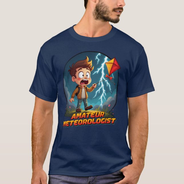 Amateur Meteorologist T-Shirt (Front)