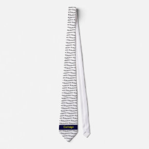 Amateur Radio and Dark Blue Call Sign Tie