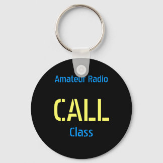 Amateur Radio Callsign Keychain