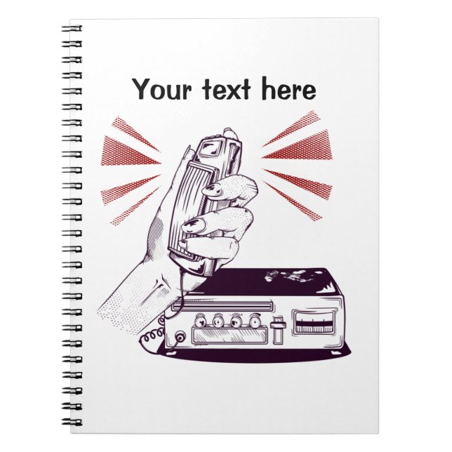 Amateur Radio Notebook (Front)