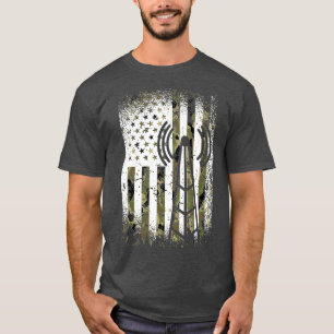 Amateur Radio Operator US Flag Veteran - Ham T-Shirt