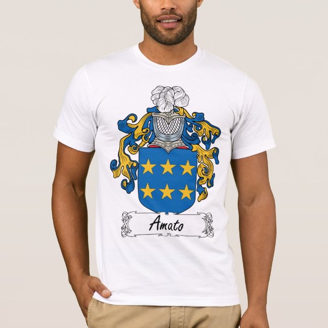 Amato Family Crest T-Shirt (Front)