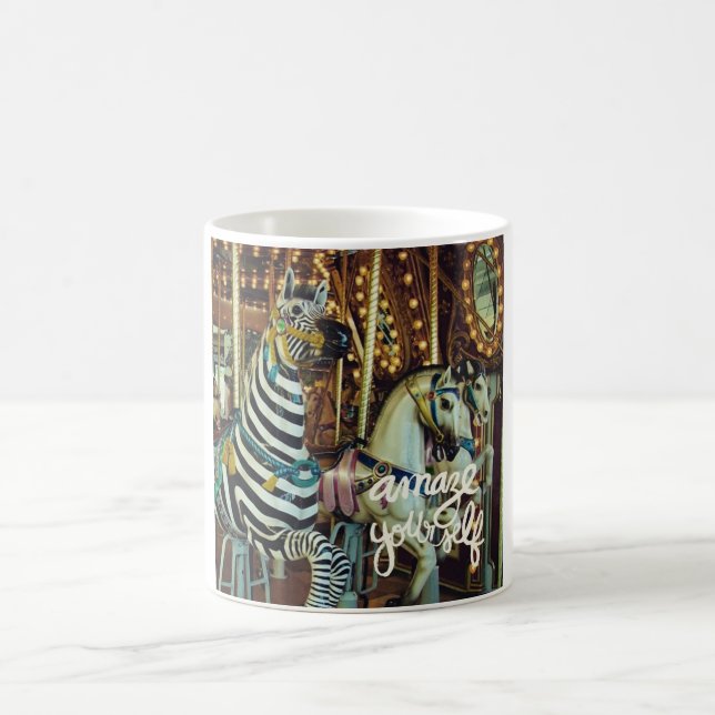 Amaze Yourself, Merry Animals Coffee Mug (Center)