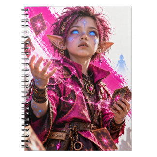 Amazement / Little Magician / Fuchsia Notebook