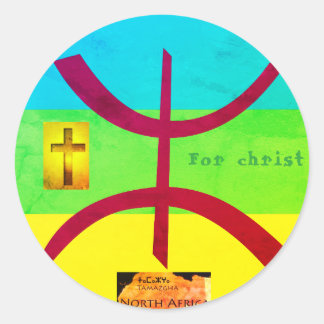Amazigh christian sticker