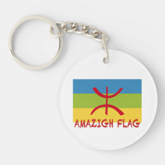 Amazigh flag - berber flag-Drapeau Amazigh Key Ring