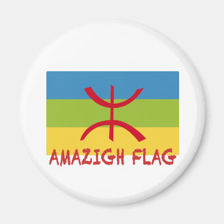 Amazigh flag - berber flag-Drapeau Amazigh Magnet