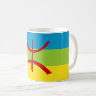 Amazigh Flag Gift Berber Flag Kabyles Coffee Mug