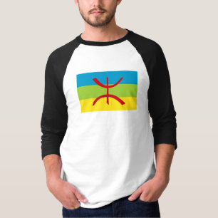 Amazigh Flag Gift Berber Flag Kabyles T-Shirt