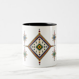 Amazigh Heritage Mug - Traditional Moroccan Berber