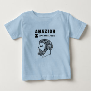 amazigh king Massinissa Kabyle algerie Morocco Baby T-Shirt