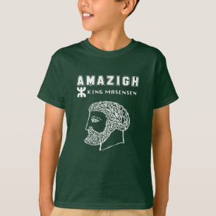 amazigh king Massinissa Kabyle algerie Morocco T-Shirt