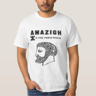 amazigh king Massinissa Kabyle algerie Morocco T-Shirt