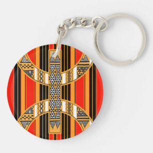 Amazigh z imazighen pattern key ring