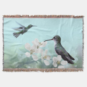 Amazilias Throw Blanket