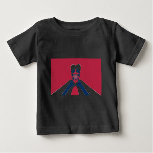 Amazing Abstract E.T. Art Print Baby T-Shirt
