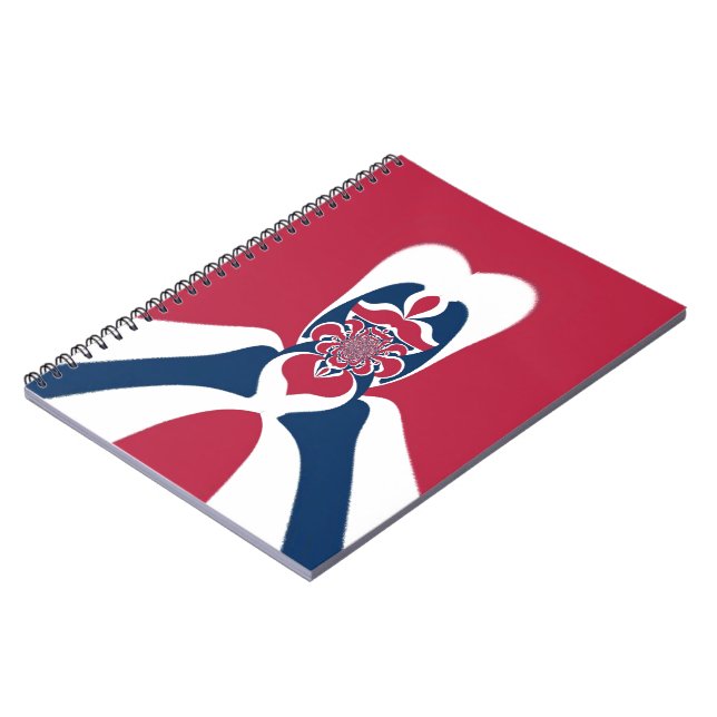 Amazing Abstract E.T. Art Print Spiral Notebook (Left Side)