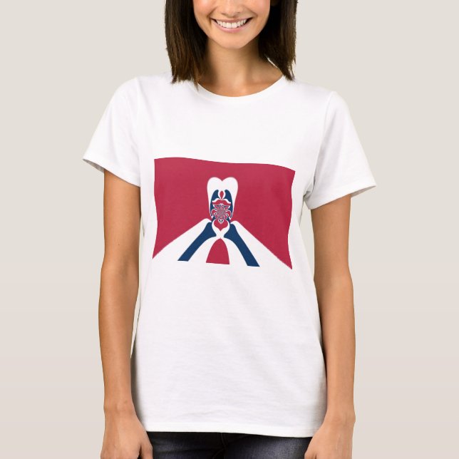 Amazing Abstract E.T. Art Print T-Shirt (Front)