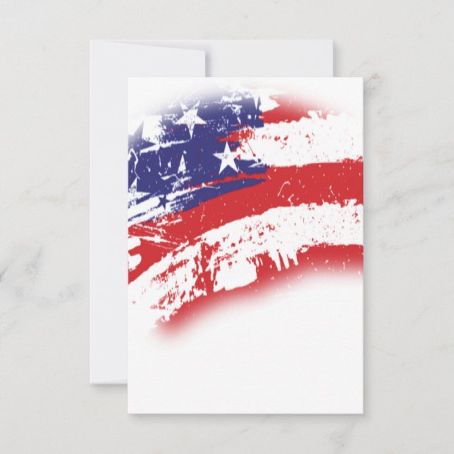 Amazing Abstract USA Flag Incredible (Front)