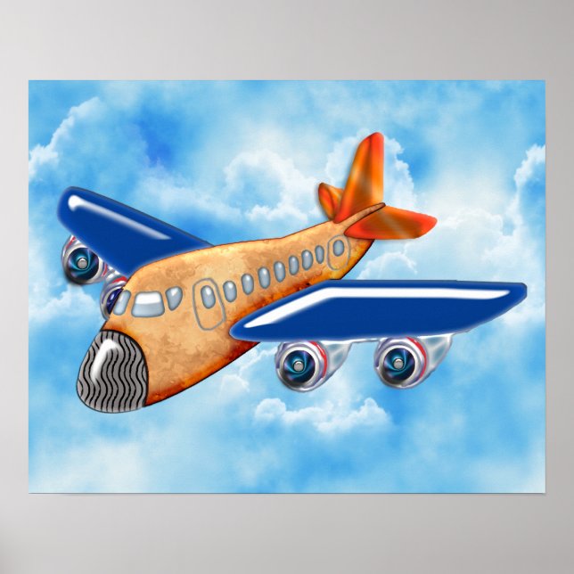 Amazing Aeroplane Poster (Front)