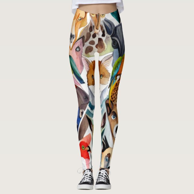 Amazing Animals Leggings (Front)