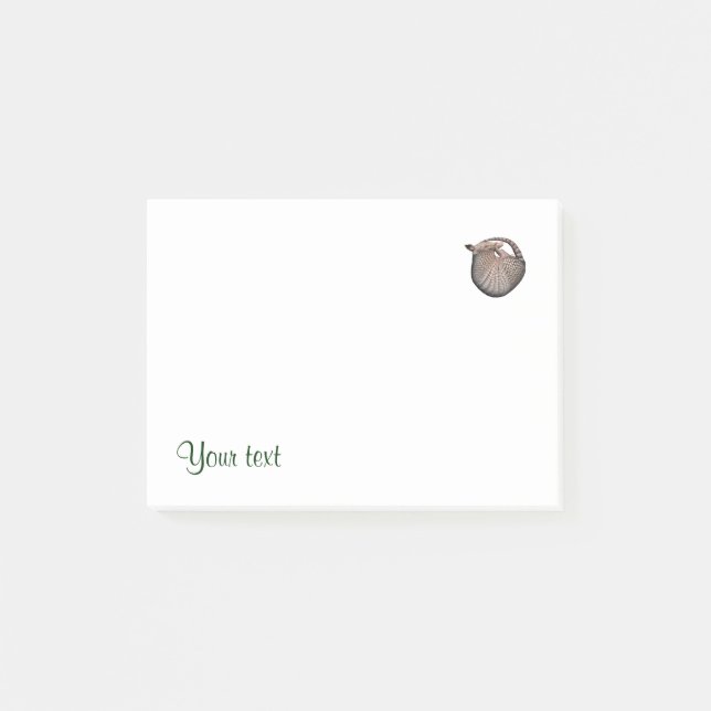 Amazing Armadillo Post-it Notes (Front)