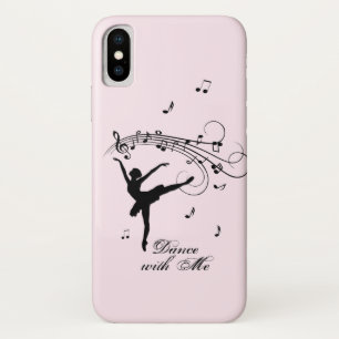 Amazing Ballerina Dancing with Music Pink Case-Mate iPhone Case