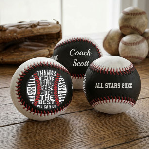 Amazing Baseball Coach Typography Quote custom