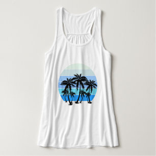 Amazing beach design singlet
