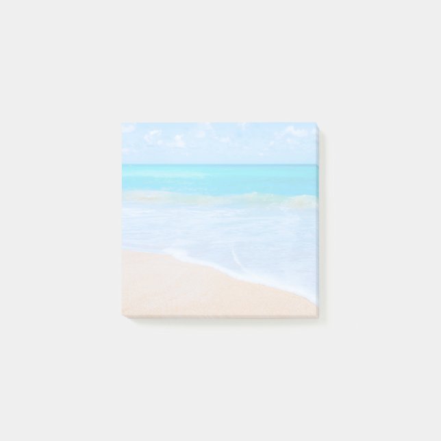 Amazing Beach Tropical Scene Photo Post-it Notes (Front)