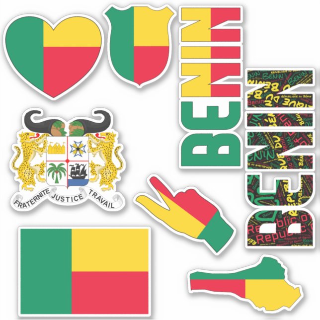 Amazing Benin Shapes National Symbols (Front)