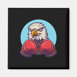 Amazing Boxing Eagle Costume With Cool Gloves Magnet