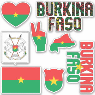 Amazing Burkina Faso Shapes National Symbols