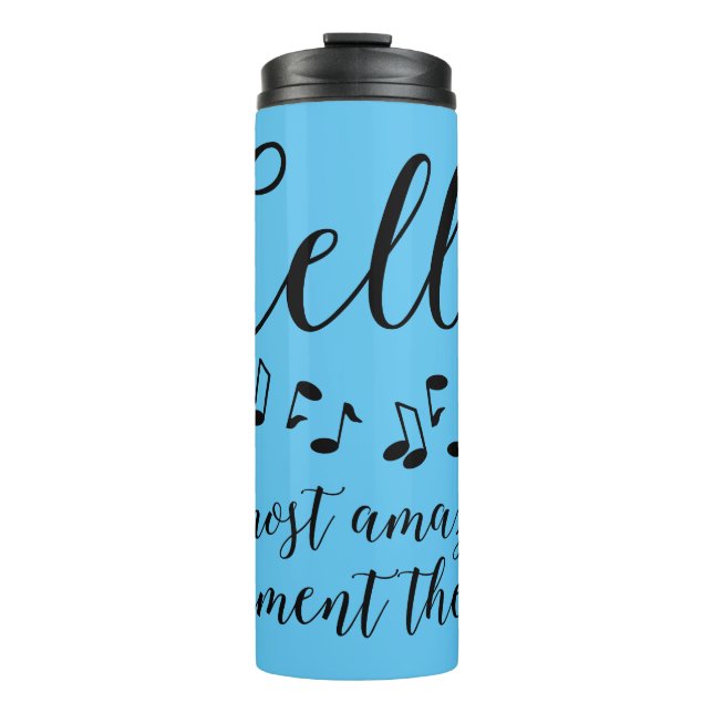 Amazing Cello Thermal Tumbler (Front)
