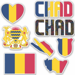 Amazing Chad Shapes National Symbols